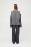 Cape Cod Sweater - Gray Melange