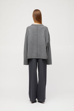 Cape Cod Sweater - Gray Melange
