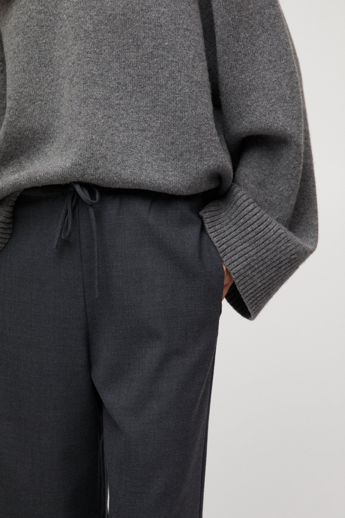Cape Cod Sweater - Gray Melange