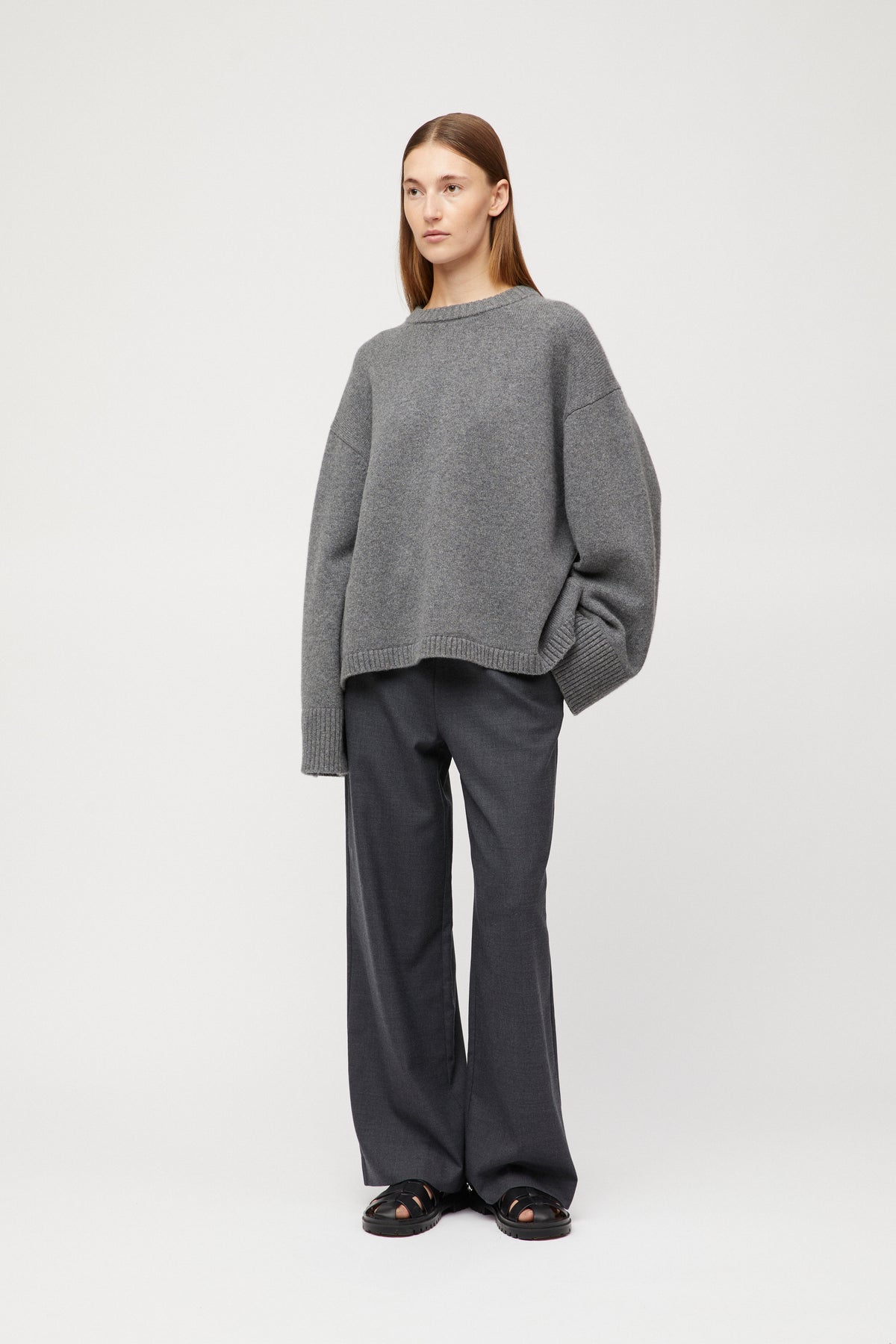 Cape Cod Sweater - Gray Melange