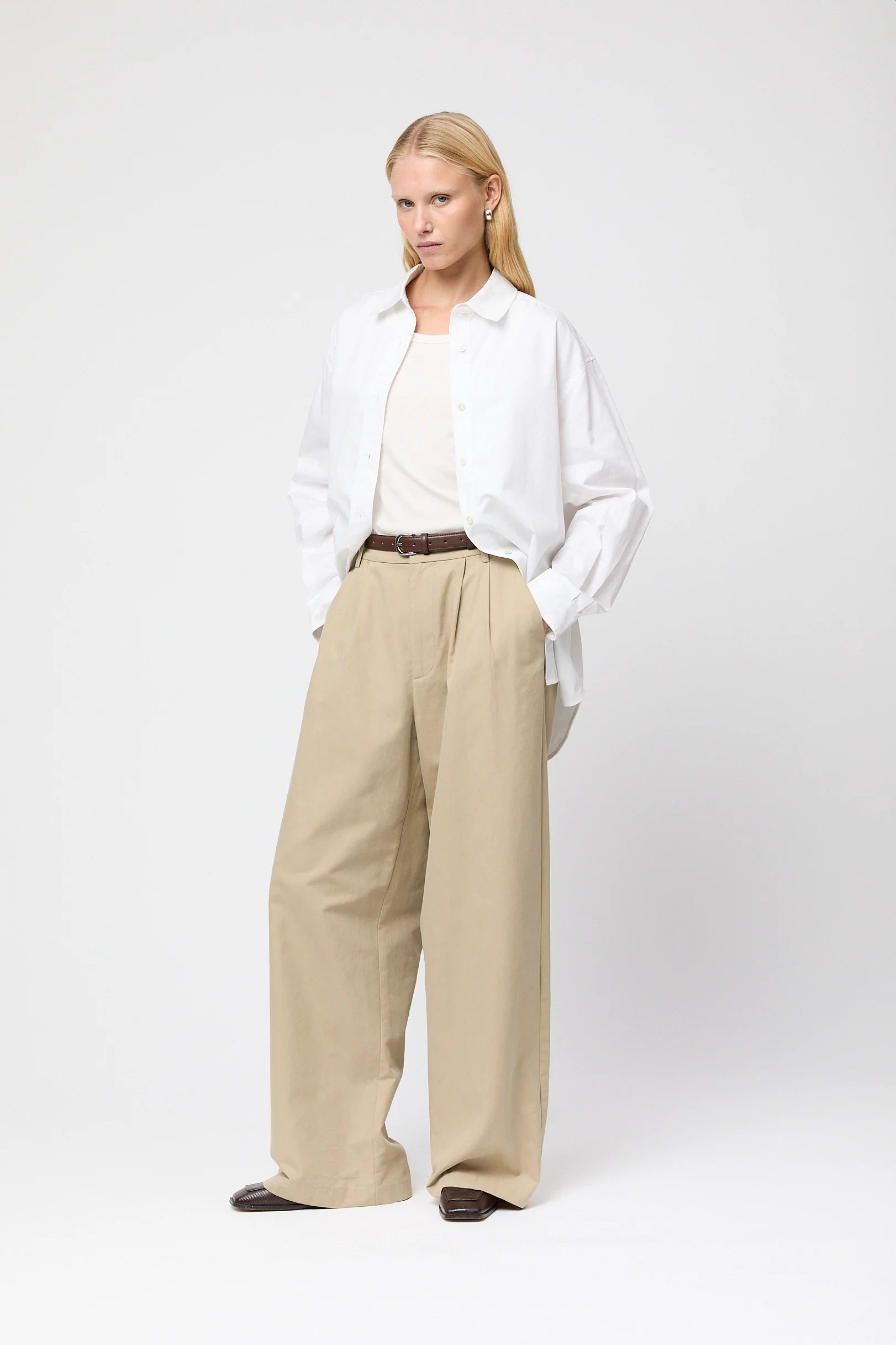 Classic Leather Belt - Chocolate Brown