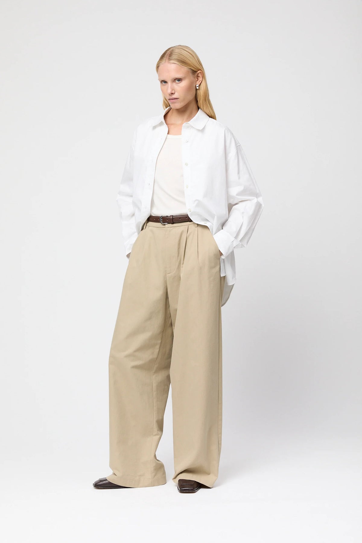 Classic Leather Belt - Chocolate Brown