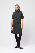 Relaxed Turtleneck Tee - Graphite