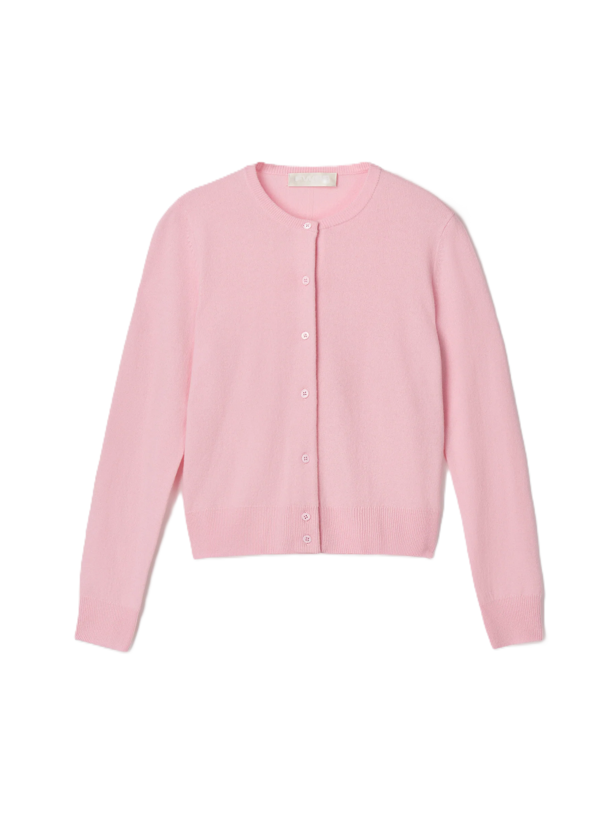 Classic Wool Cardigan - Ballet Pink