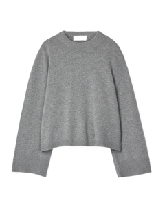 Crewneck Lounge Sweater - Gray Melange