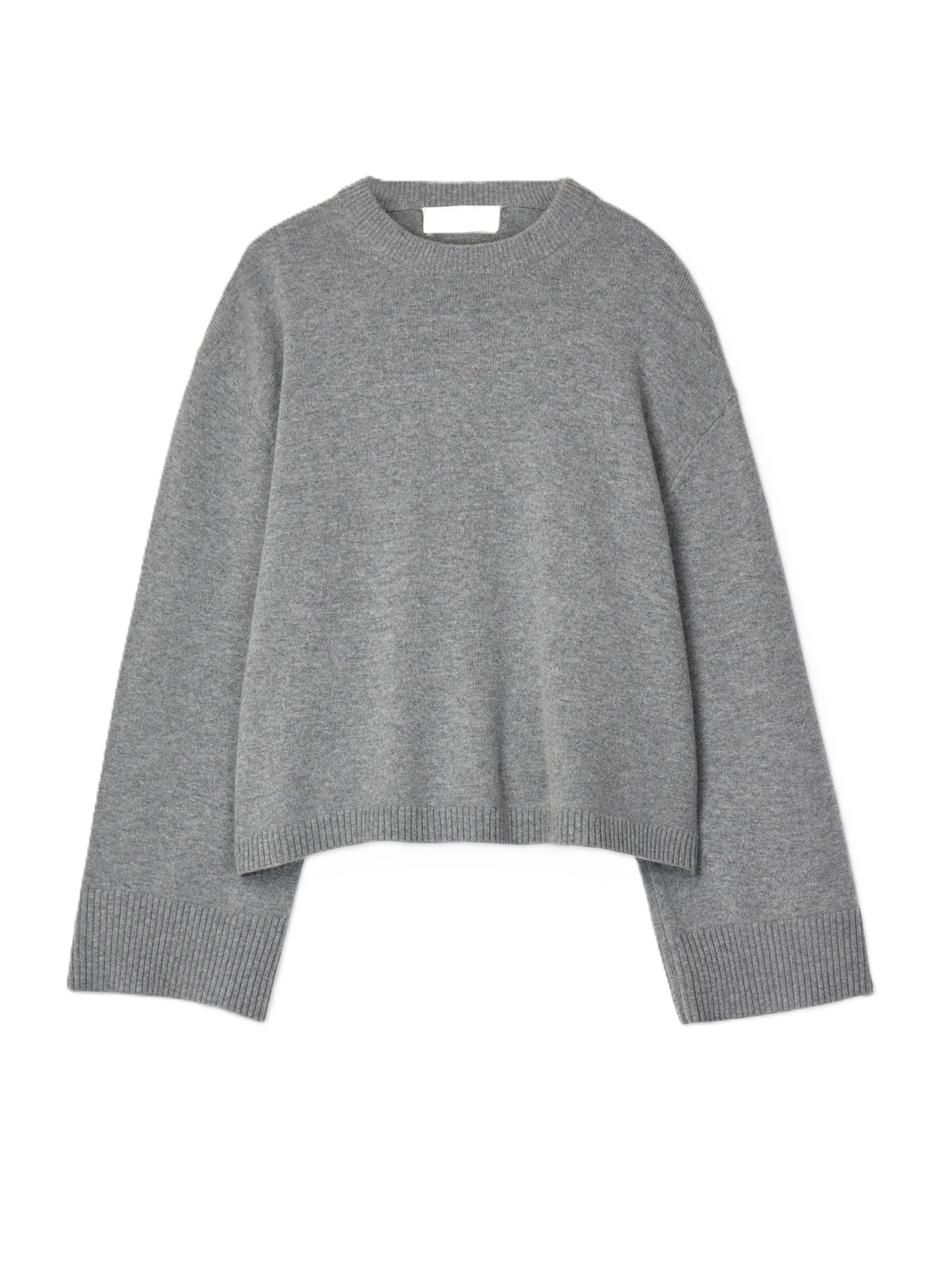 Crewneck Lounge Sweater - Gray Melange