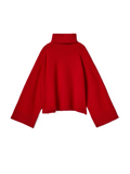 Issa Turtleneck Sweater - Crimson