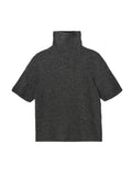 Relaxed Turtleneck Tee - Graphite