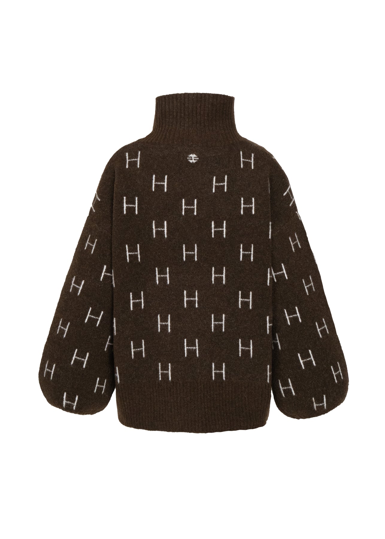 Fam Short Sweater - Dark Earth