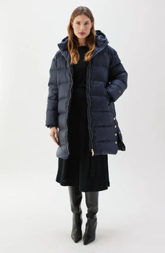 Farida Down Coat - Marine
