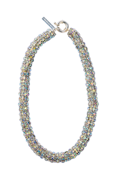 Fat Diamond Necklace - Silver