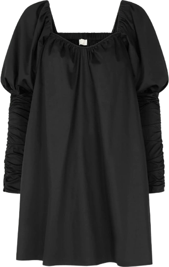 Fawn Short Dress - Noir
