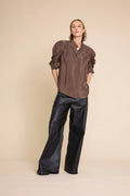 Fiona Viscose - Brown
