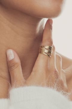 The Flow Ring - Gold