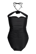 Flower Swimsuit - Black