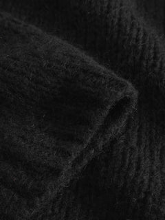 Fora Knit Cardigan - Black
