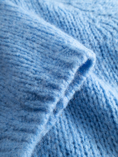 Fora Knit Cardigan - Blue