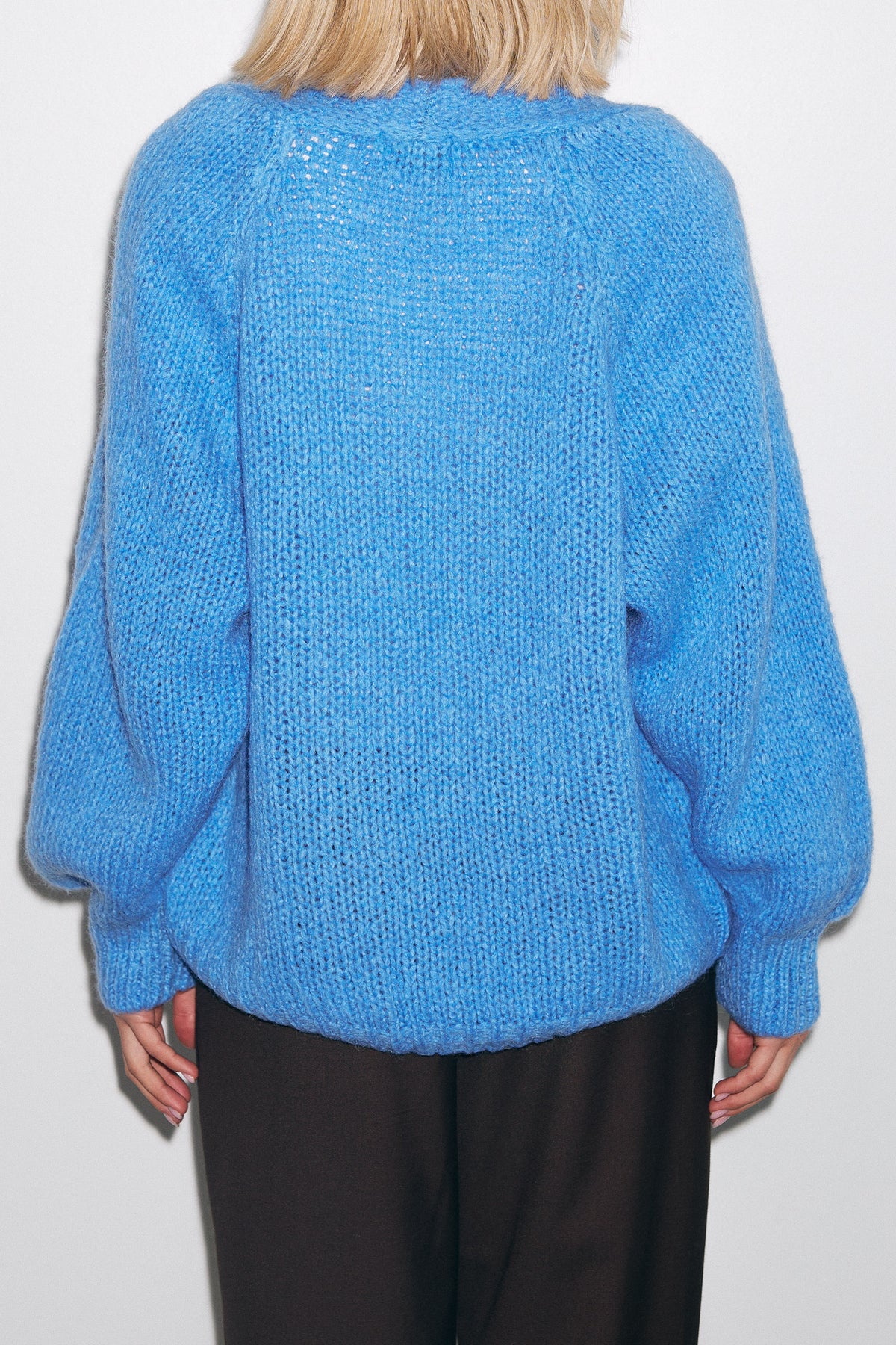 Fora Knit Cardigan - Blue