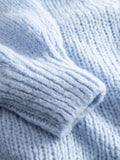 Fora Knit Cardigan - Light Blue