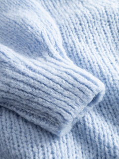 Fora Knit Cardigan - Light Blue