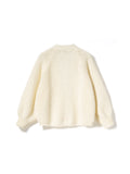 Fora Knit Cardigan - White