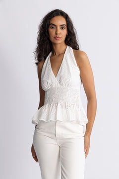 Freda Top - White