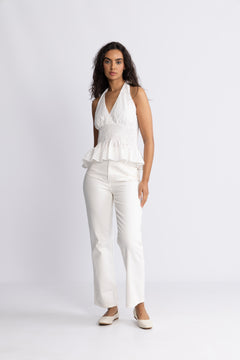 Freda Top - White