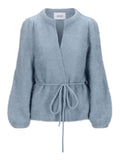 Fredrikke Chunky Cardigan - Denim Blue