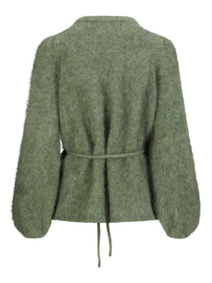 Fredrikke Chunky Cardigan - Sage Green