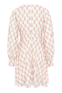 Freya Dress  - Pink Lily