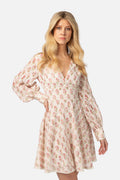 Freya Dress  - Pink Lily