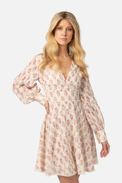 Freya Dress  - Pink Lily