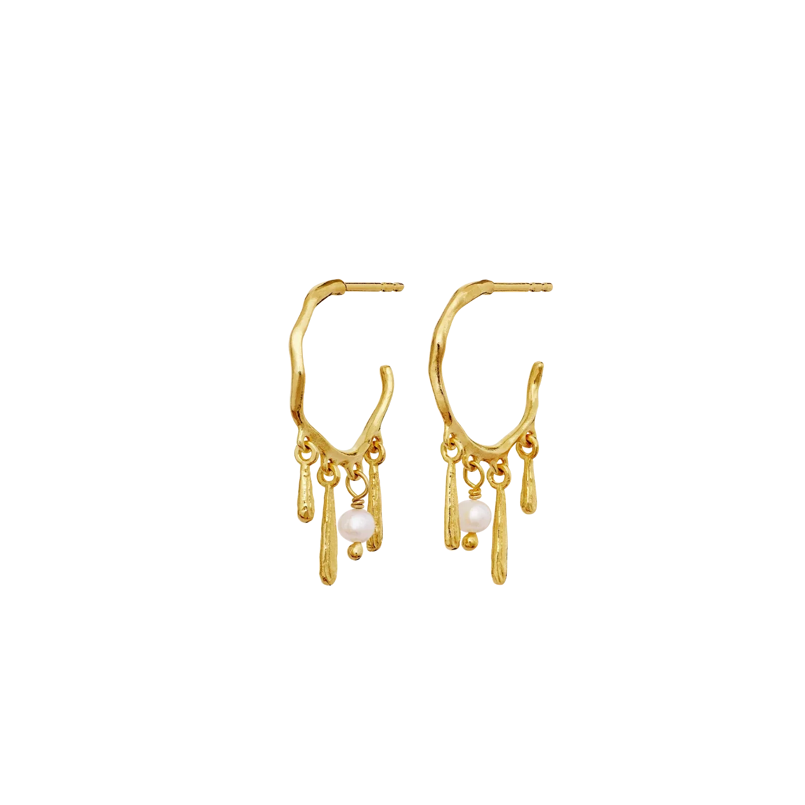 Fricka Earrings - Gold