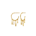 Fricka Earrings - Gold