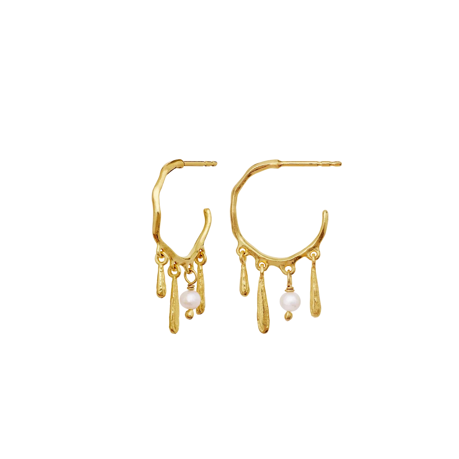 Fricka Earrings - Gold