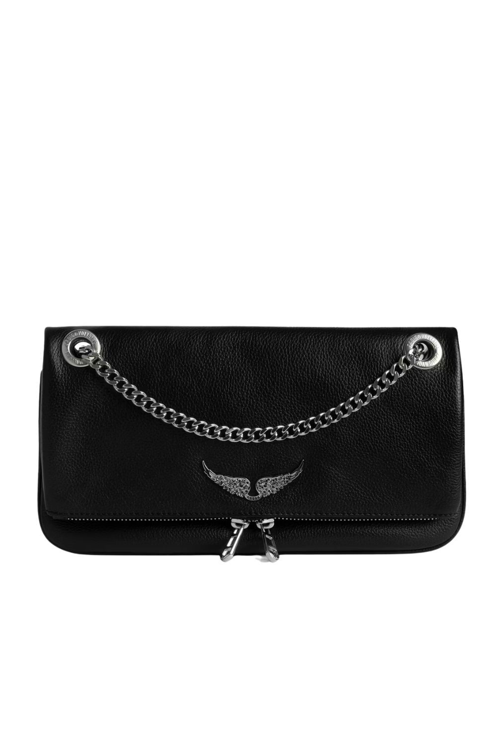 Rock II Grained Leather - Black