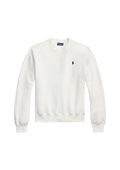 Fleece Crewneck - White