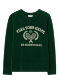Deuce Chenille Sweater - Green