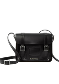 11 Inch Kiev Smooth Leather Satchel - Black