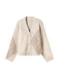 N-Laiana Knit Cardigan - Beige Mix