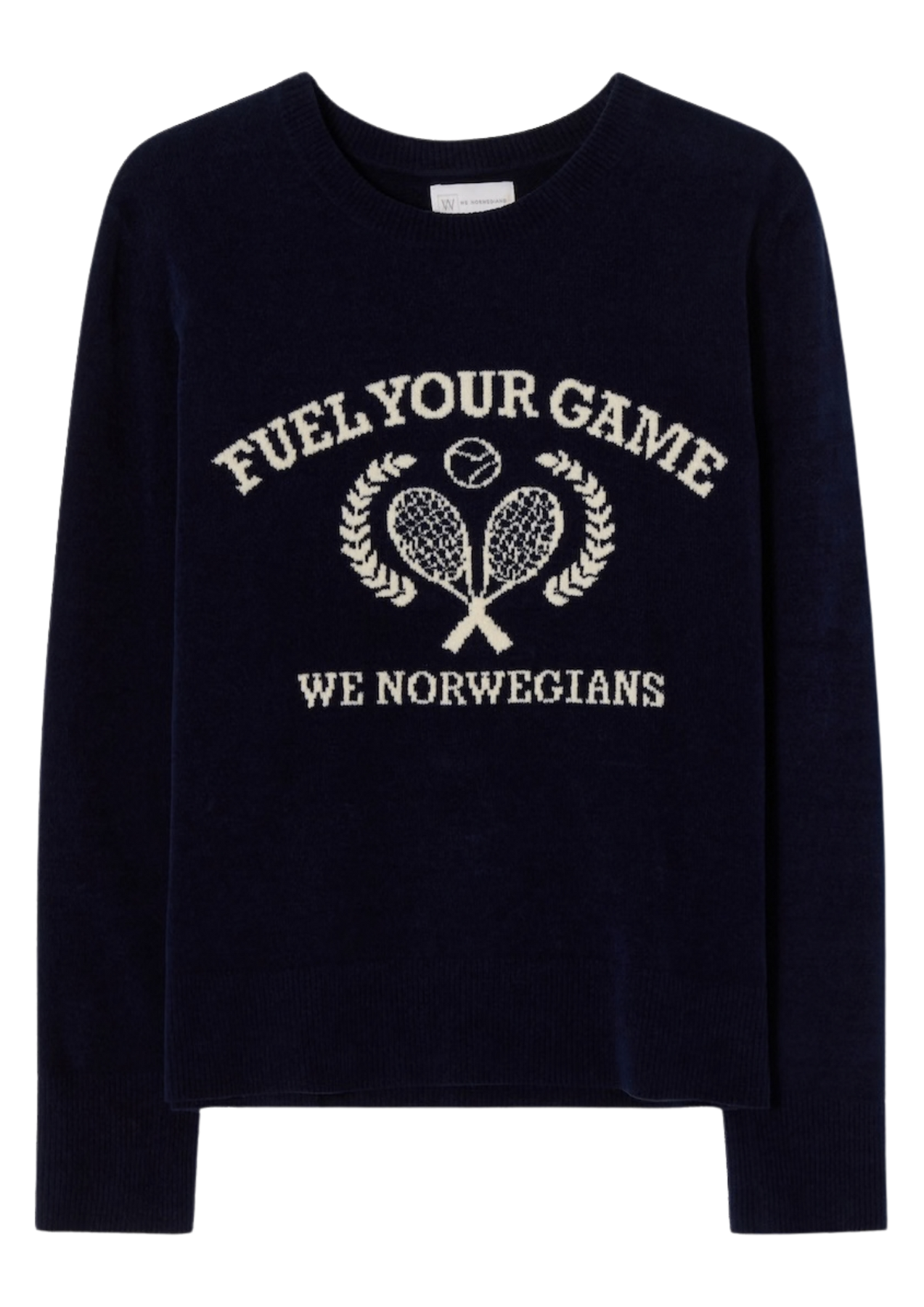 Deuce Chenille Sweater - Navy Blue