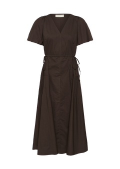 Raveniw Dress - Coffee Bean