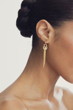 The Fringe Earrings - Gold