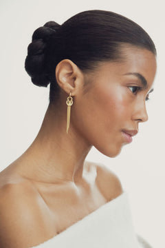 The Fringe Earrings - Gold