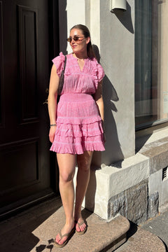 Fryd Paisley Dress - Light Pink