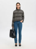 Lulu Ls Knit Half Zip - Medium Grey Melange Lgm