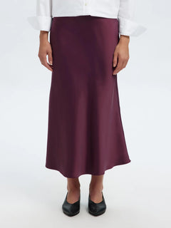Lena Hw Midi Skirt - Fig