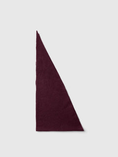 Maria Narrow Cashmere Scarf - Fig