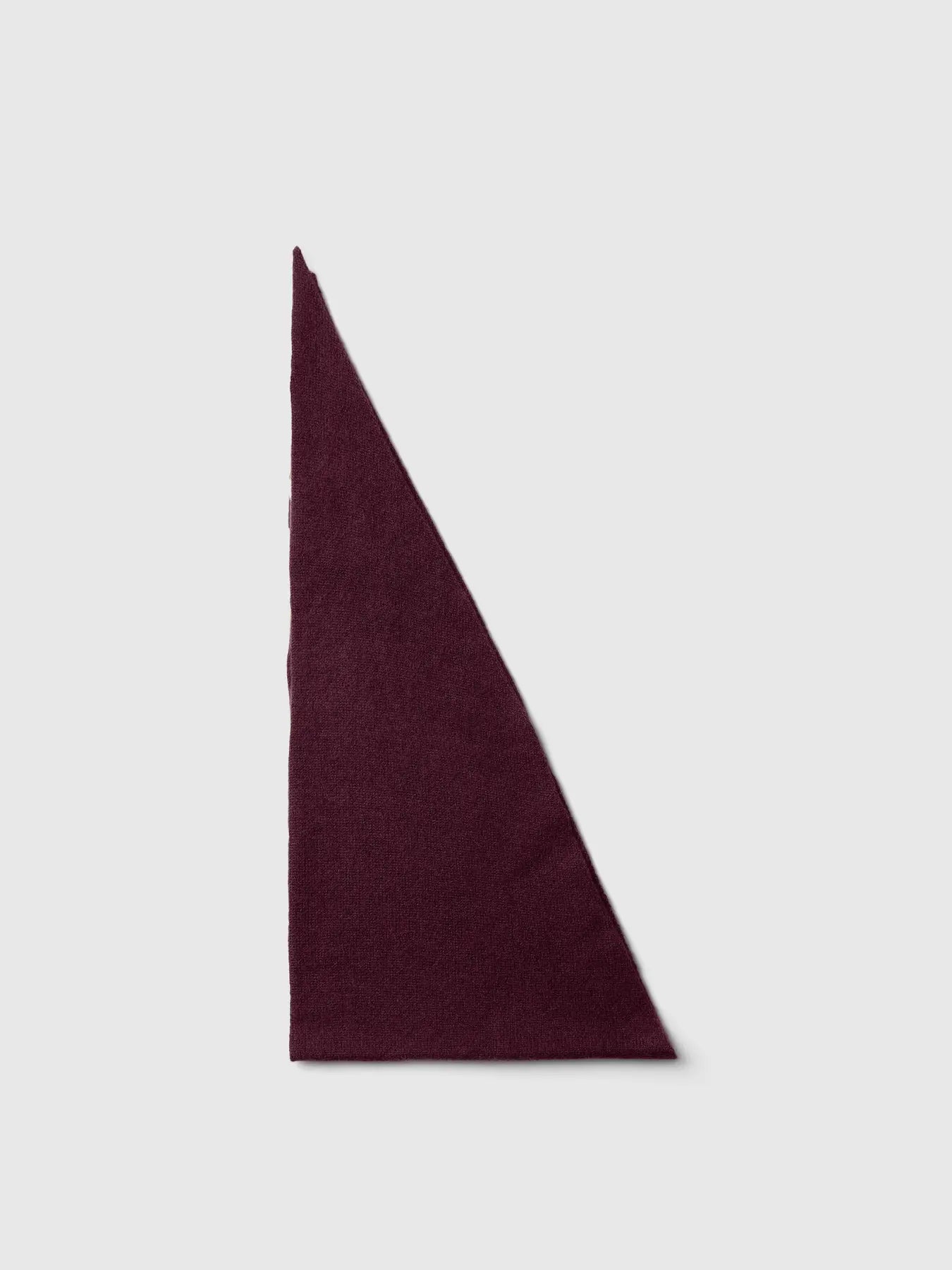 Maria Narrow Cashmere Scarf - Fig