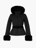 Giselle Ski Jacket Faux - Black